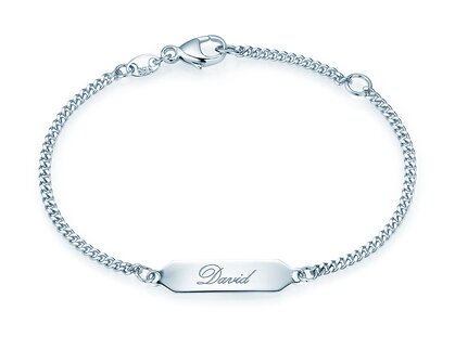 Dooparmband Classic in zilver 925/-, 14cm