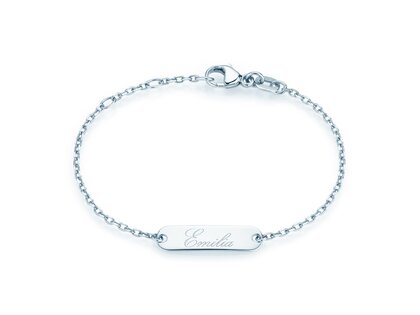 Dooparmband Modern in zilver 925/-, 14cm
