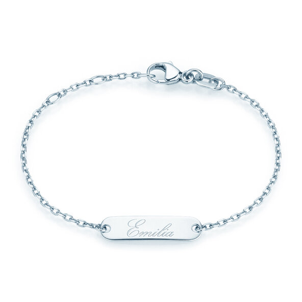 Dooparmband Modern in zilver 925/-, 14cm