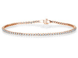 Tennisarmband in 18K roségoud