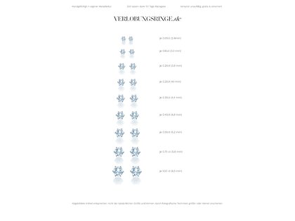Oorbellen Classic in 14K witgoud met diamanten 0,10ct G/SI