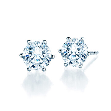 Oorbellen Classic Lab-grown diamant