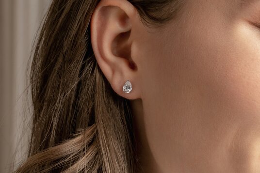 Oorbellen Diamond Drop