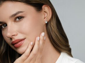 Oorbellen Eternal in 9K geelgoud met diamanten 0,80ct G/SI