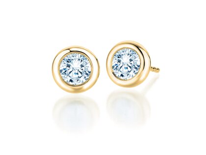 Oorbellen Eternal Lab-grown diamant in 14K geelgoud met Lab-grown diamanten 1,00ct E/VS