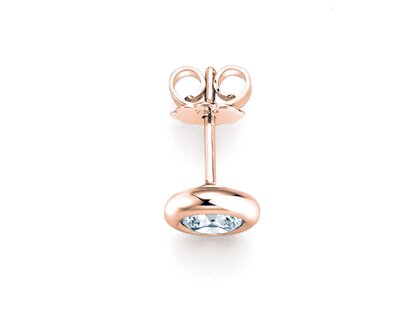 Oorbellen Eternal in 18K roségoud met diamanten 1,00ct G/SI