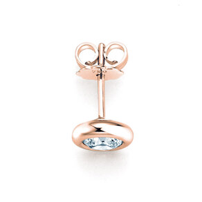 Oorbellen Eternal in 18K roségoud met diamanten 1,00ct G/SI