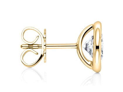 Oorbellen Eternal in 14K geelgoud met diamanten 0,10ct G/SI