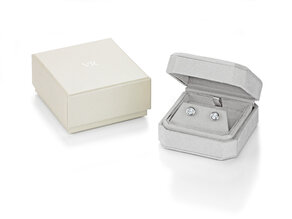Oorbellen Eternal in 14K geelgoud met diamanten 0,10ct G/SI