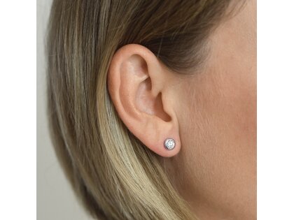 Oorbellen Eternal Lab-grown diamant in 18K roségoud met Lab-grown diamanten 0,50ct E/VS