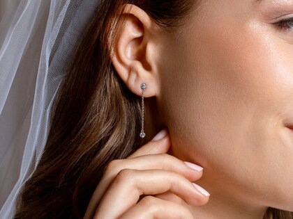 Oorbellen Leon in 14K geelgoud met diamanten 0,60ct G/SI