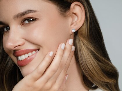 Oorbellen Modern in 14K geelgoud met diamanten 2,00ct G/SI