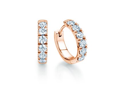 Creolen Dusk in 14K roségoud