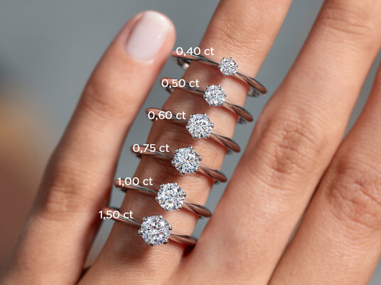 Verlovingsring The One in zilver