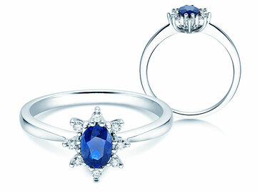 Verlovingsring Blue Star