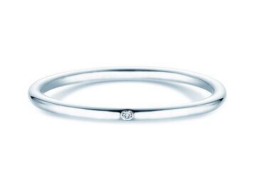 Verlovingsring Promise Petite in zilver 925/- met diamant 0,005ct