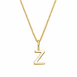 Letterhanger Classic in 14K geelgoud