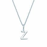 Letterhanger Classic in 14K witgoud