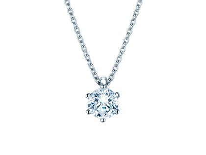 Hanger Classic Lab-grown diamant in 14K witgoud met Lab-grown diamant 2,00ct E/VS
