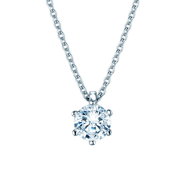 Hanger Classic Lab-grown diamant in 14K witgoud met Lab-grown diamant 2,00ct E/VS