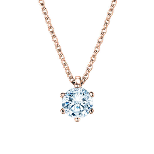 Hanger Classic Lab-grown diamant in 14K roségoud