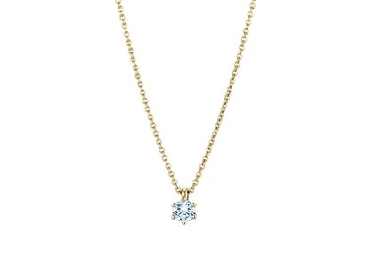 Hanger Classic Lab-grown diamant in 14K geelgoud met Lab-grown diamant 0,25ct E/VS