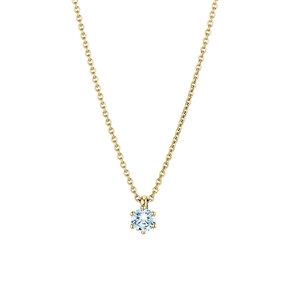 Hanger Classic Lab-grown diamant in 14K geelgoud met Lab-grown diamant 0,25ct E/VS