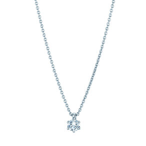 Hanger Classic in 9K witgoud met diamant 0,25ct