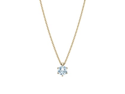 Hanger Classic in 18K geelgoud met diamant 0,50ct G/SI
