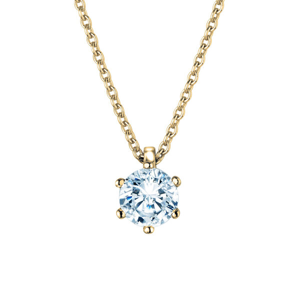 Hanger Classic in 18K geelgoud met diamant 0,50ct G/SI