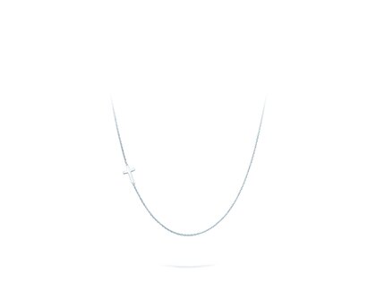 Halsketting Cross in zilver 925/- gepolijst