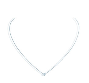 Hanger Diamond Bowl Lab-grown diamant in 9K witgoud met Lab-grown diamant 1,00ct E/VS