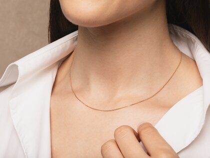 Ankerketting Edge in zilver 925/- 45cm 0.9
