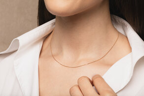 Ankerketting Edge in zilver 925/- 45cm 0.9