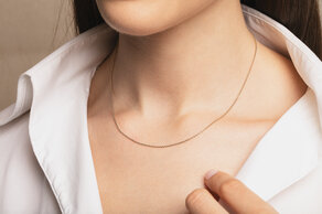 Ankerketting Edge in zilver 925/- 45cm 1.2