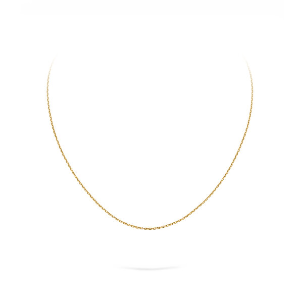 Ankerketting Edge in 14K geelgoud 45cm 1.3