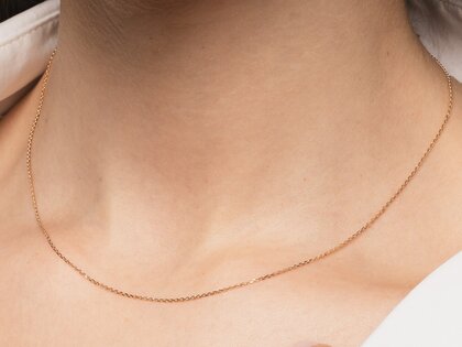 Ankerketting Edge in zilver 925/- 45cm 0.9