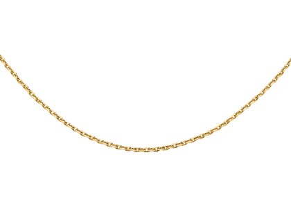Ankerketting Edge in 14K geelgoud 45cm 1.3