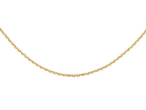 Ankerketting Edge in 14K geelgoud 45cm 1.3