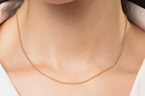 Schakelketting in zilver 925/- 45cm 1.5