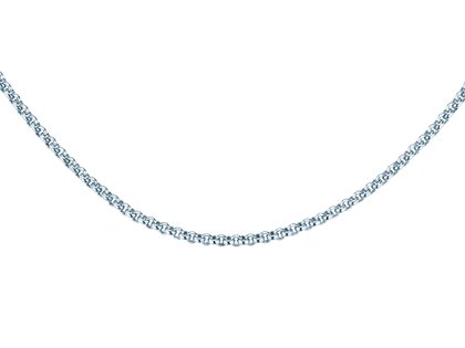 Schakelketting in zilver 925/- 45cm 2.5
