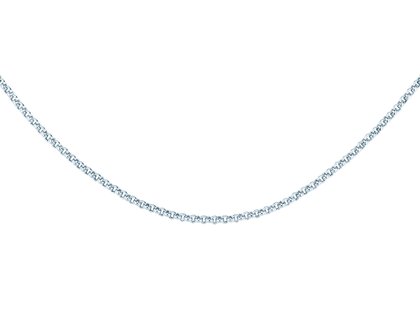 Schakelketting in zilver 925/- 45cm 1.5