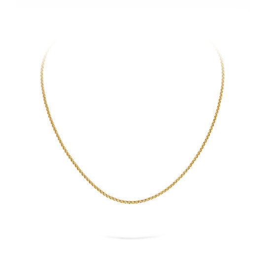 Schakelketting in 14K geelgoud 45cm 2.5