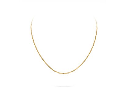 Schakelketting in 14K geelgoud 45cm 2.5