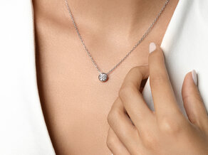 Hanger Eternal in 14K geelgoud met diamant 1,00ct G/SI