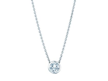 Hanger Eternal Lab-grown diamant in 14K witgoud met Lab-grown diamant 3,00ct E/VS