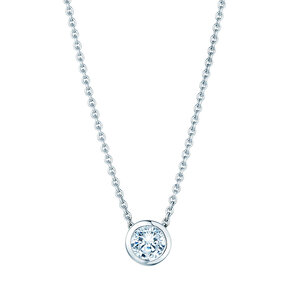 Hanger Eternal Lab-grown diamant in 14K witgoud met Lab-grown diamant 3,00ct E/VS
