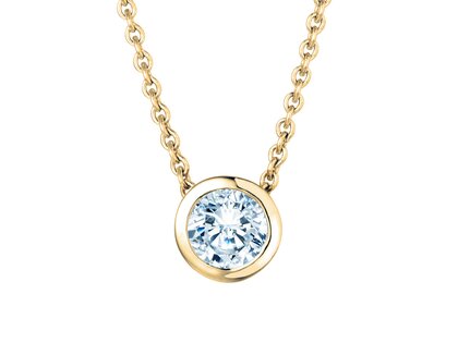 Hanger Eternal in 14K geelgoud met diamant 1,00ct G/SI
