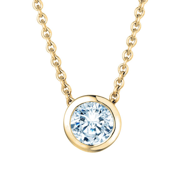 Hanger Eternal in 14K geelgoud met diamant 1,00ct G/SI