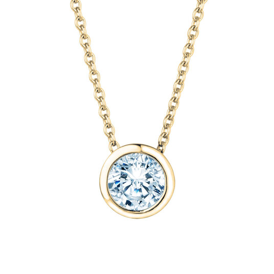 Hanger Eternal in 18K geelgoud met diamant 0,70ct G/SI